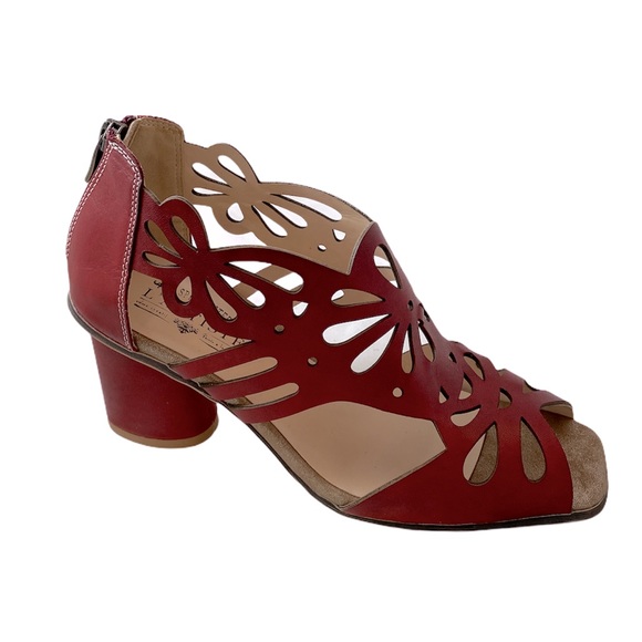 Spring Step Shoes - SPRING STEP L'ARTISTE Flamenco Red Sandal 38 NWT